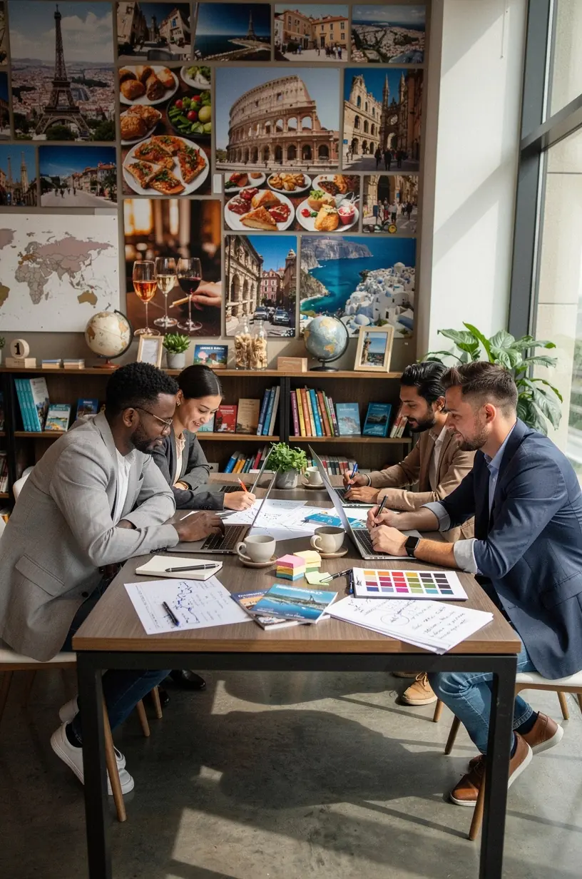 Local guide enhancing travel experience in Europe.